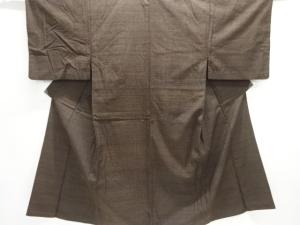 アンティーク　本場久米島紬男物着物アンサンブル(材料)